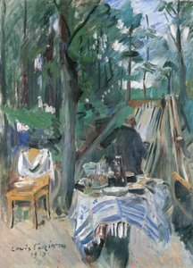 Salle de quilles - Lovis Corinth